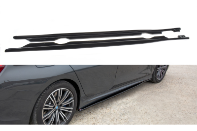 Накладки сплиттеры на пороги на BMW 3 G20 / G21 M-Pack
